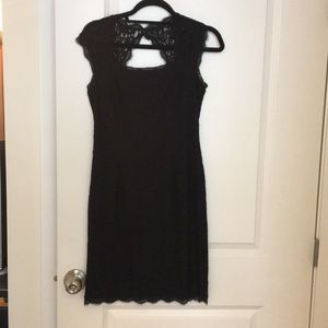 Adrianna Papell black cocktail dress